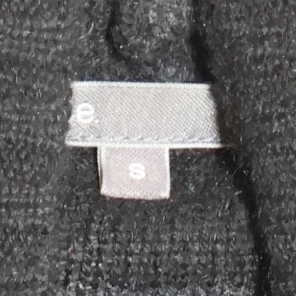 Vince Gray Striped Cashmere Alpaca Wool Open Front Wrap Cardigan SIZE S - Picture 6 of 11